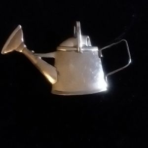 Sterling silver Watering Can Pin